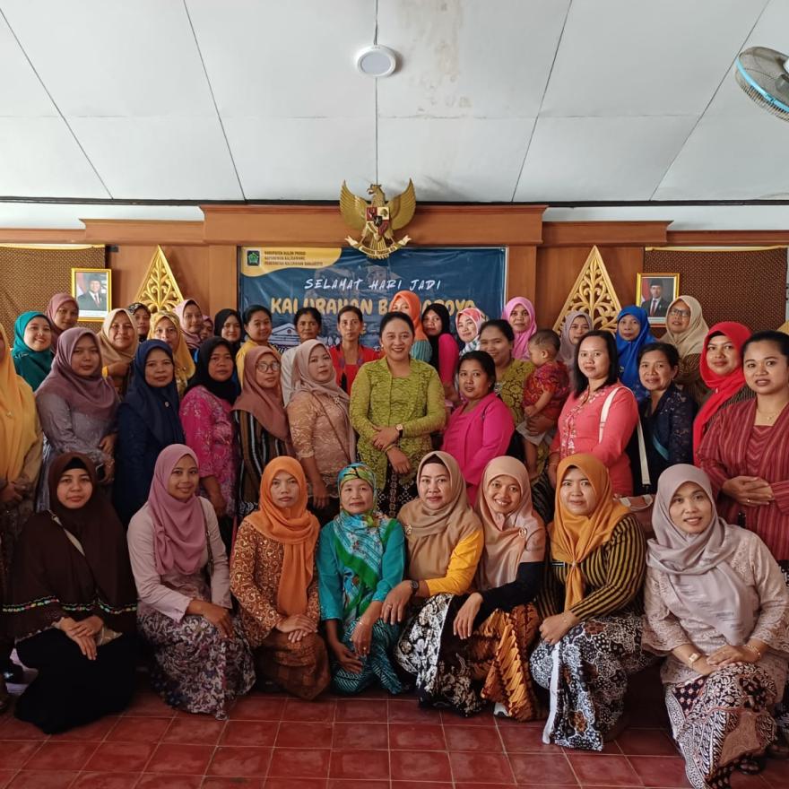 Syawalan dan Pertemuan Rutin Ibu-Ibu PKK Kalurahan Banjaroyo 